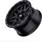 Ford F150 RT110 17 inch Wheel for 2004-2026, 17x9 6x135 Rims -12mm Offset, 4.5in Backspacing, Matte Black, 2200 lb Weight Rating, Also compatible with Bronco Raptor