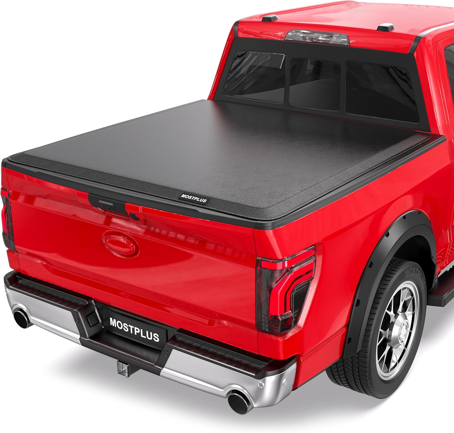 Roll-Up Soft Vinyl Truck Bed Tonneau Cover Compatible for Ford F150 F-150 2009-2025 2026 Short Bed On Top (67Inch)